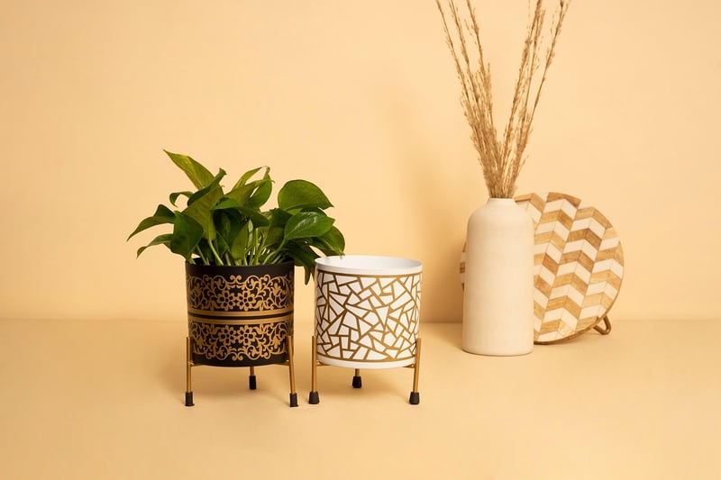 Wooden Crate Planter